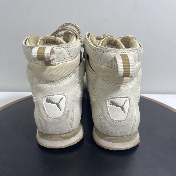 Puma Roma Shoes Womens Size 7 High Top Suede‎ Retro 345862-04 Sneakers - Picture 8 of 12